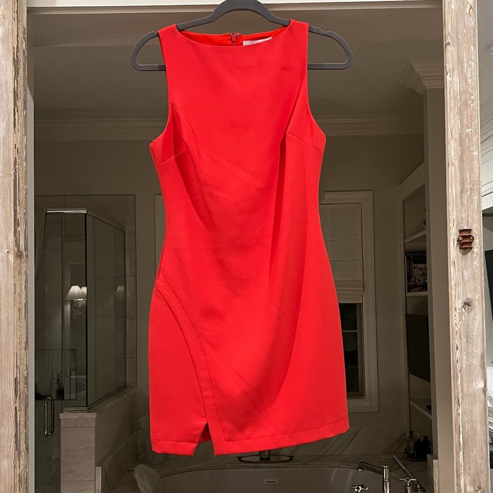 Likely Vina Cocktail Mini Dress Red